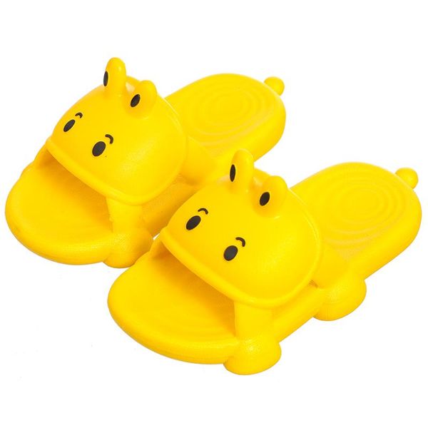 

slipper children' slippers summer boys and girls cartoon cute parent-child indoor non-slip bathroom middle big children, Black;grey
