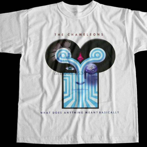 

men's t-shirts the chameleons uk tshirt post punk, White;black