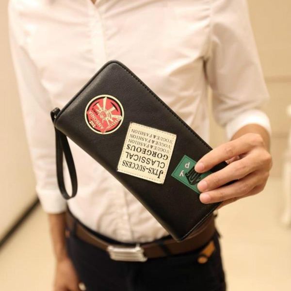 

wallets tidog han edition wallet multi-functional leisure long, Red;black