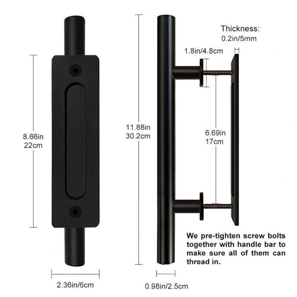 

handles & pulls cabinet knobs and black furniture handle for drawer hardware 96mm/128mm/160mm/192mm