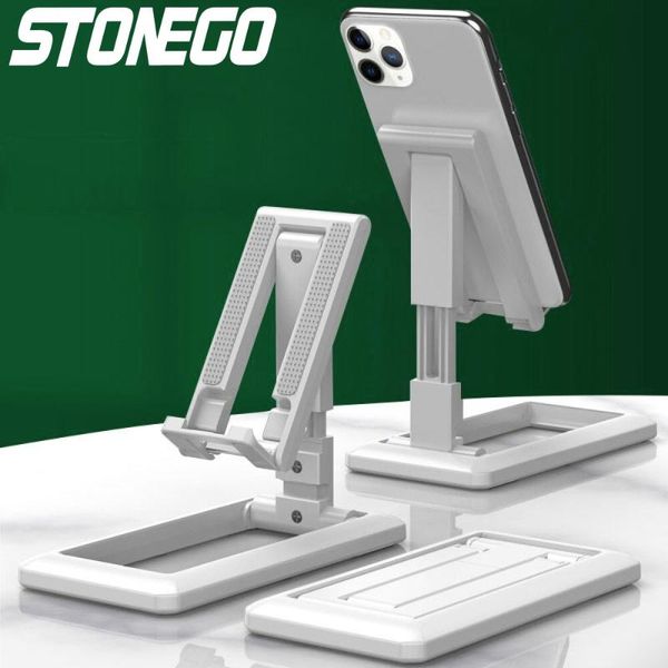 

cell phone mounts & holders stonego tablet mobile holder foldable extend support multifunction deskstand for 4-9.7inches