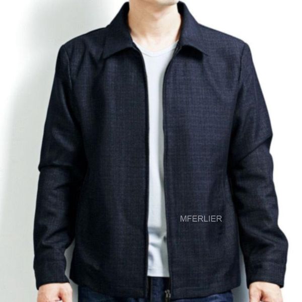 

men's jackets mferlier autumn large size 8xl 7xl 6xl bust 145cm loose coat, Black;brown