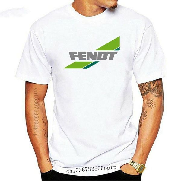 

men's t-shirts fendt agrarische landbouw tractoren t-shirt, White;black