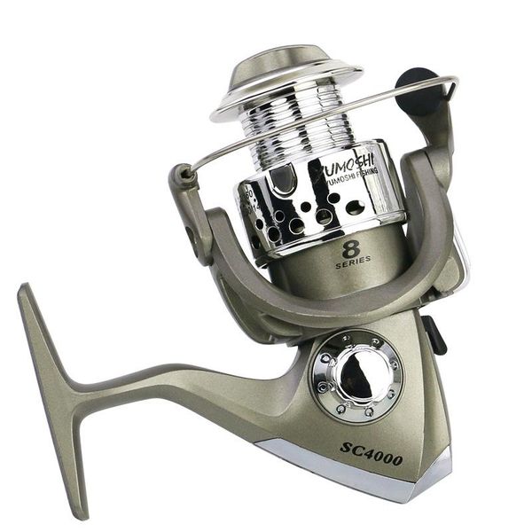 

baitcasting reels fishing 1000-7000 8bb spincast reel spinning large long s wheel