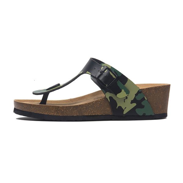 

slippers cosmagic moda verÃ£o mulher cunha cortiÃ§a flip flops chinelo nova praia fora nÃ£o-slipe trifle plataforma med calcanhar slide sapato, Black