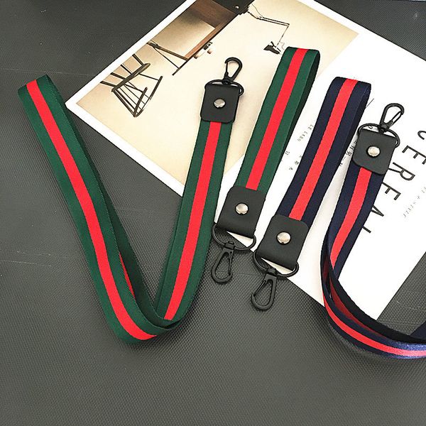 

souvenirs pendant intermediate color ribbon key chain bag popular certificate hanging neck rope diy mobile phone case accessories
