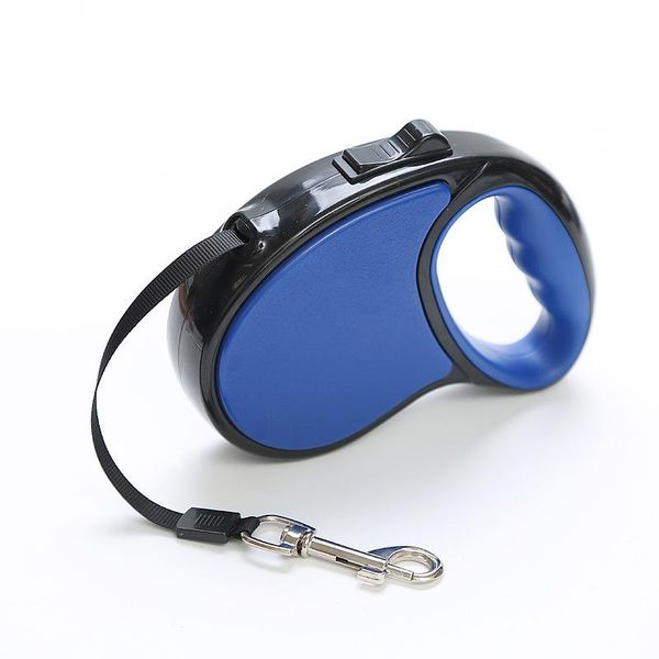 

dog collars & leashes retractable pet leash nylon automatic durable lead adjustable extending puppy walking running leads for small medium