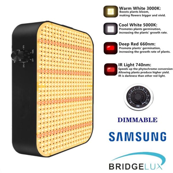 

grow lights 2021 design 130w led light board samsung qbs 588pcs leds built with 26db fans full spectrum dimmable