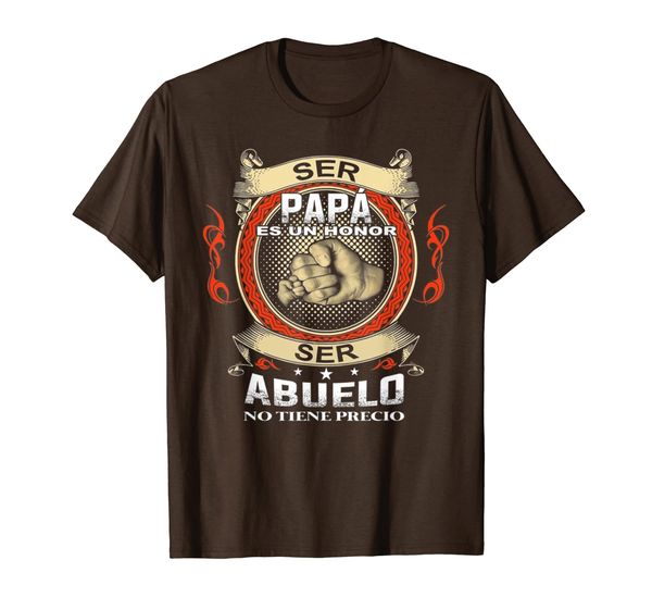 

Ser papa es un honor ser abuelo no tiene precio t-shirt, Mainly pictures