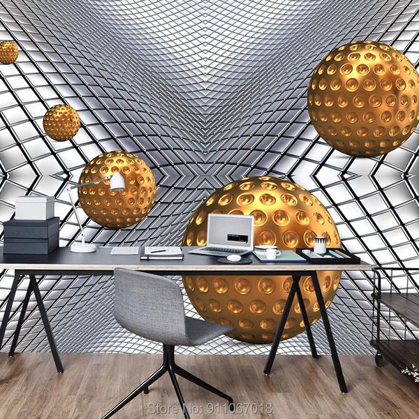

wallpapers custom modern po wallpaper for bedroom 3d three dimensional ball sticker wall papers living room home decor murals contracted