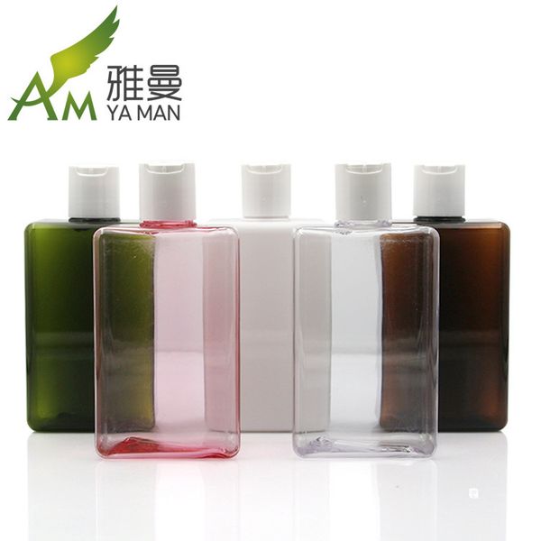 

factory wholesale square bottle 300ml bathroom washing liquid bath gel shampoo
