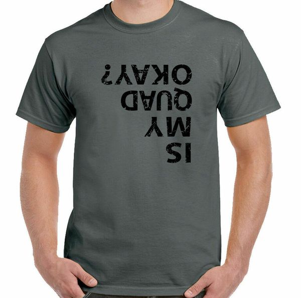 

quad bike t-shirt is my okay mens funny cycling quadbike over-roading, White;black