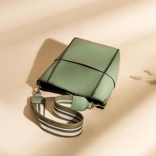 

evening bags handbags fashion simple women bag solid color crossbody shoulder for leather messenger wide strap ladies