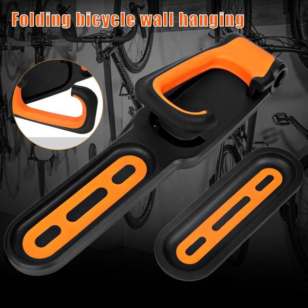 

car & truck racks wall mount bike hook rack bicycle vertical hanger storage hanging holders foldable heavy duty accessory sm