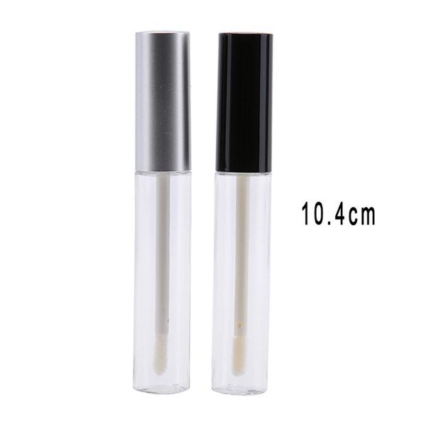 

1pc 10ml lipgloss plastic box containers empty clear tube eyeliner eyelash container mini lip gloss split bottle storage bottles & jars