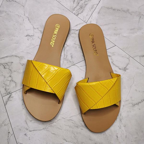 

slippers women fashion wild beach shoes snake totem non-slip outdoor summer sandals flat bottom ladies woman slides, Black