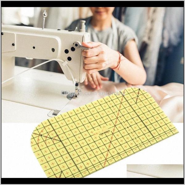

notions & apparel drop delivery 2021 measuring ruler diy patchwork sewing tools for clothing making perfectly press ironing nxii# zpikd, Black