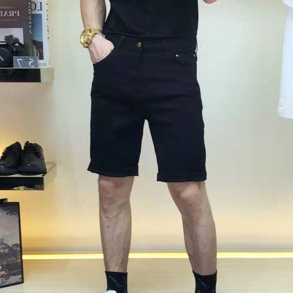 

tide brand summer men's plus size pants fashion trend casual tight-fitting type m-3xl, Black;brown