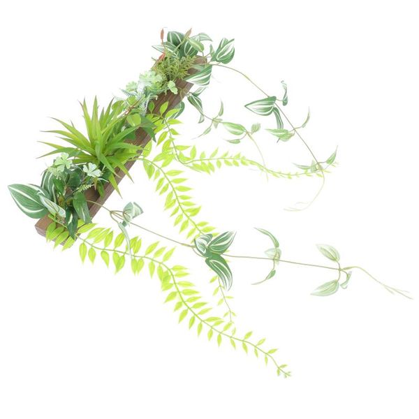 

decorative flowers & wreaths 1pc chic hanging adornment simulation succulent plant pendant home decor