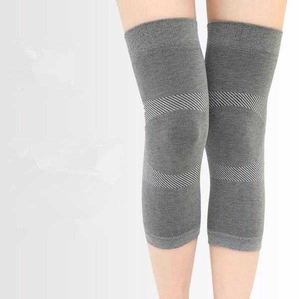 

sports fitness knee pads women yoga jogging rock climbing cycling color cotton sweat absorbing summer men cover joint elbow &, Black;gray
