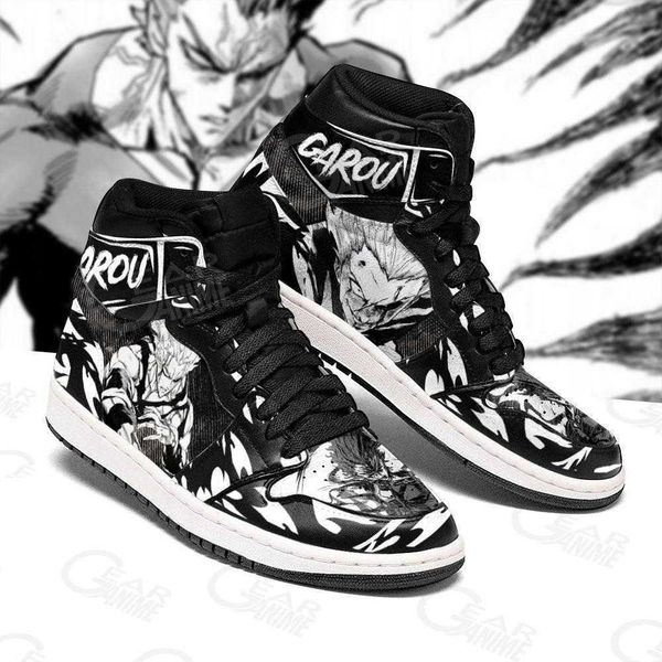 

garou one punch man sneakers anime custom sho