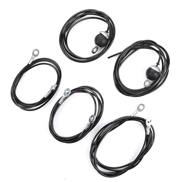

accessories 1.4m-5m gym cable wire rope heavy duty steel replacement parts for home fitness pulley dia 5mm