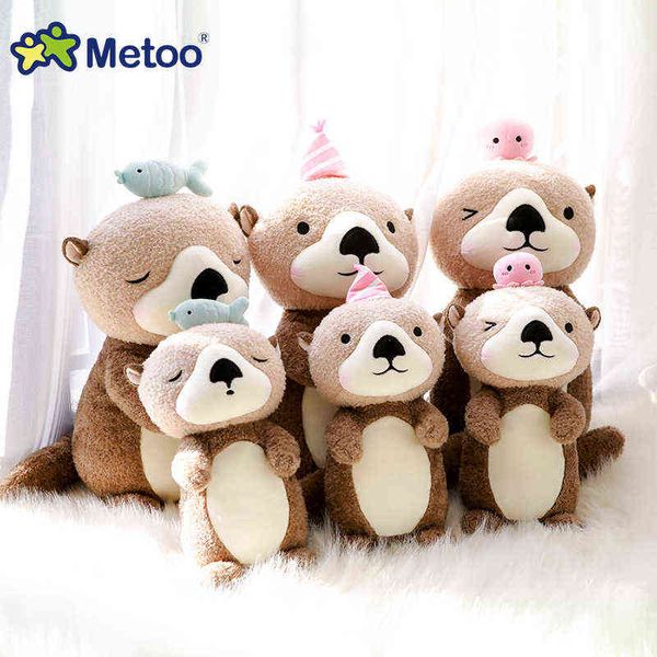 24 cm Metoo Bebek Peluş Oyuncaklar Kızlar Için Bebek Sevimli Kawaii Koala Yumuşak Karikatür Çocuklar Için Dolması Hayvanlar Noel Doğum Günü Hediyesi Y211119