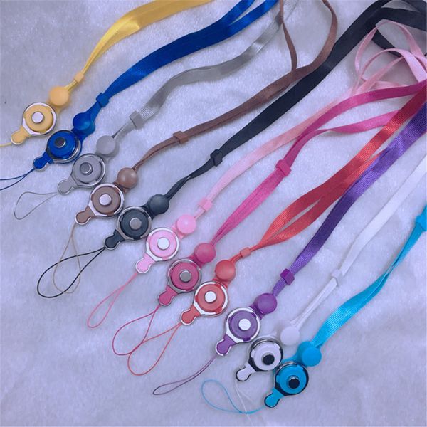 

fashion universial lanyards rotatable 2in1 neck strap detachable lanyard long hanging badges for cell phone mp3 mp4 flash drives id cards