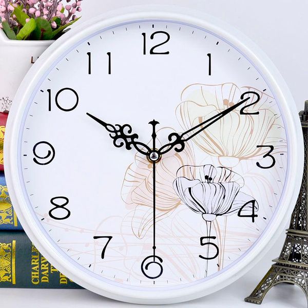 

wall clocks quiet clock living room bedroom modern minimalist fashion quartz office creative