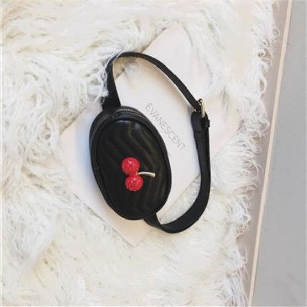 

luxury kids bags classic baby girls handbag small kids coin purse designer pu metal belt messenger shoulder bag for christmas gift, White