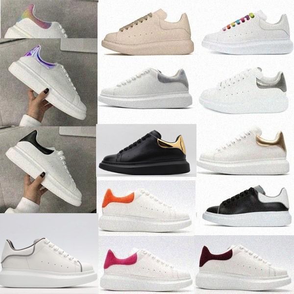 

designer fashion shoes sneakers leather lace up platform oversized sole white black classique white plat-form