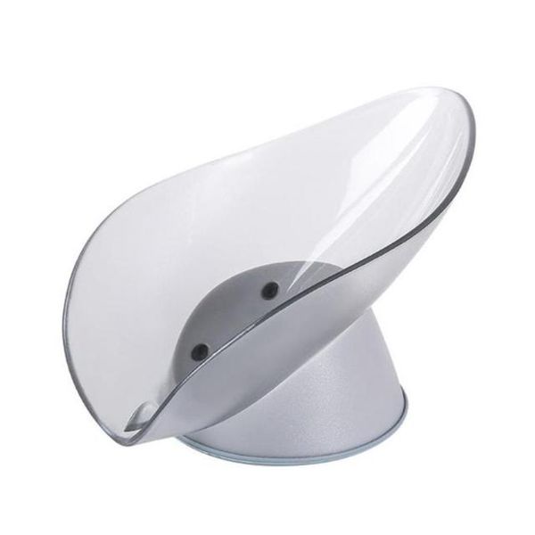 

soap dishes leaf shape box drain holder boxs bathroom shower dish storage plate tray supplies gadget
