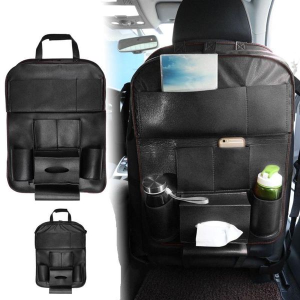

car organizer rear seat back storage bag big capacity multi hanging nets pocket trunk stowing interior accessories supplies