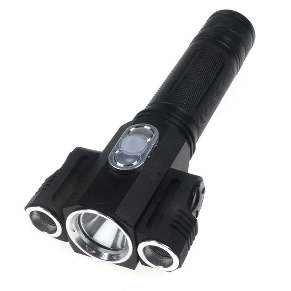 

t6+2*xpe rotating torch 8000lm led lanterna for camping hunting mini tactical flashlights torches