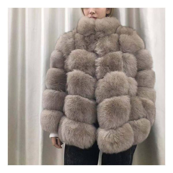 

women's fur & faux drop real coats custom ladies ropa para mujer womens jacket coat for winter, Black