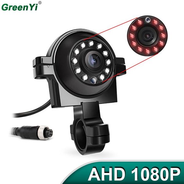 

car rear view cameras& parking sensors greenyi ahd 1920*1080p starlight night vision ir led vehicle reverse backup front side camera for tru