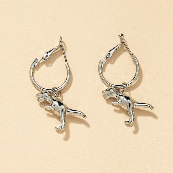 

dangle & chandelier gold/silver color zinc alloy for women girls hip hop animal jewelry accessories wholesale