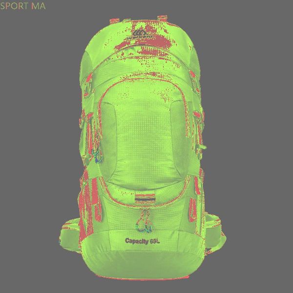 

outdoor bags backpack camping bag 50/60l men with light reflection waterproof travel man hiking sports