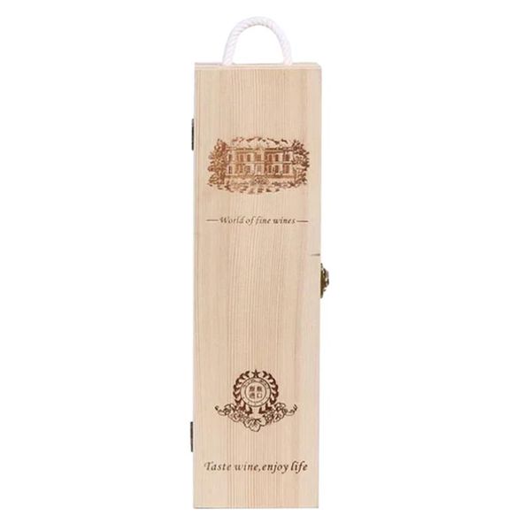 

gift wrap 1pc wooden box decorative storage case packing