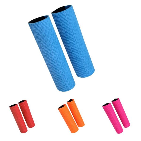 

handlebars 1 pair motorcycle dirt bike front fork protectors absorbers guard wrap cover skin