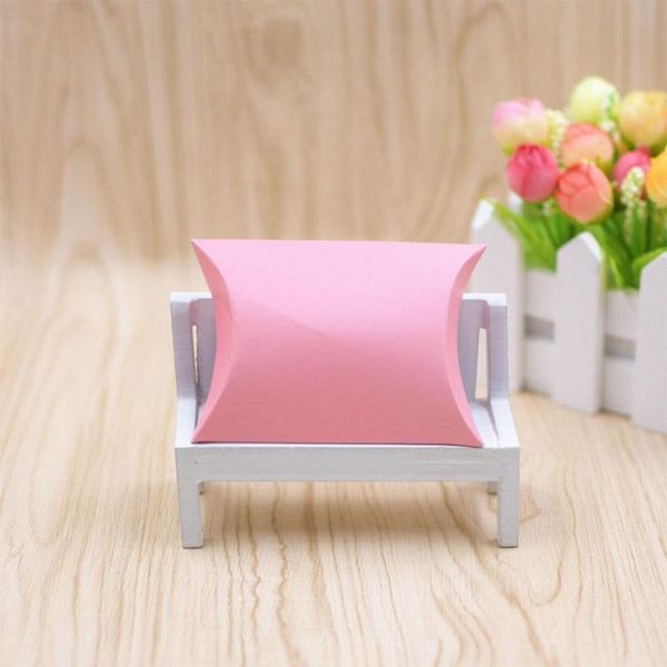 

gift wrap 100pcs pillow shape candy box sweet wedding party birthday favour