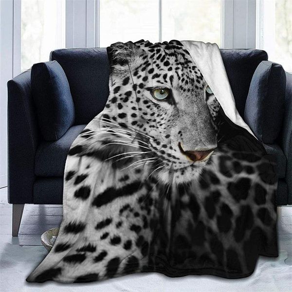

blankets snow leopard cubre camara green throw blanket 3d print on demand sherpa super comfortable for sofa thin quilt