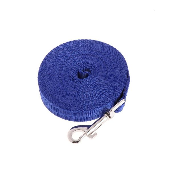 

dog collars & leashes pet lead leash long strap nylon rope obedience training walking 1.5/6/10/15m