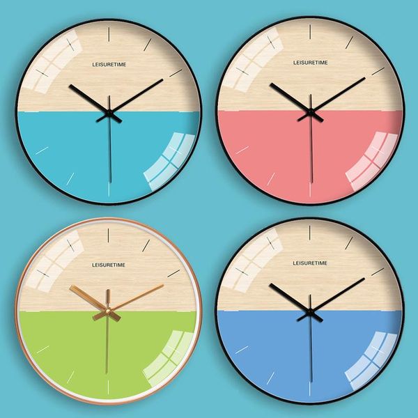 

[12"30cm "] living room creative wall clock simple modern bedroom quartz clocks
