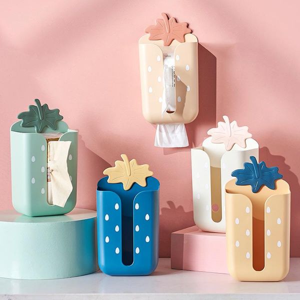 

tissue boxes & napkins box paper towel roll storage case wall-mounted napkin cases household kitchen supply