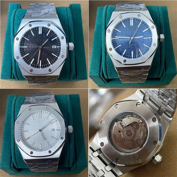 

wristwatches watch 41mm316l stainless steel case bracelet sapphire glass assembly japanese nh35 automatic movement, Slivery;brown