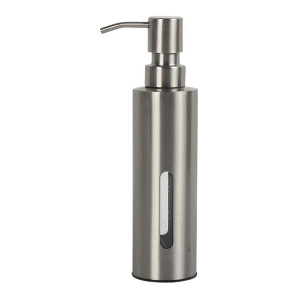 

liquid soap dispenser lotion multi purpose office bathroom accessory standing shampoo home detergents stainless steel durable