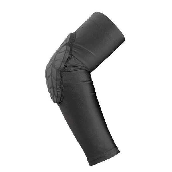 

elbow & knee pads 1pcs children protectors breathable eva crashproof basketball brace anti-collision arm sleeves supports, Black;gray