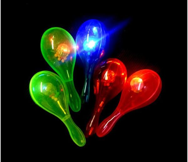 

party decoration 200pc flashing maracas light up neon beach hula bar ktv cheer props glow concert birthday toy gift