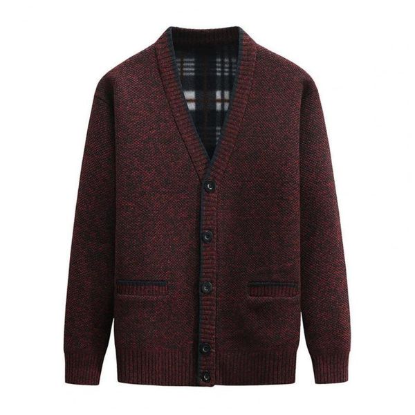

men's sweaters men sweater stretchy fleece lining jacket coat fashion, White;black